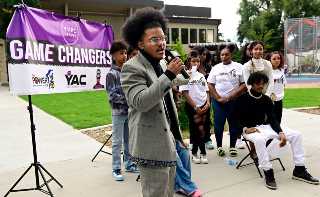 Gathering of speakers and teens for Power of One Event